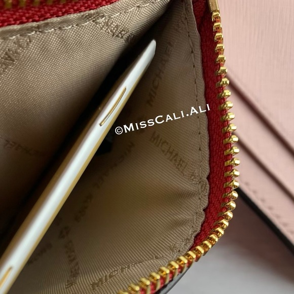 NWT MICHAEL KORS Small Card Case Duo Charm For Bag - Picture 7 of 16